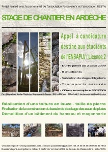 affiche A3 merigue 2009